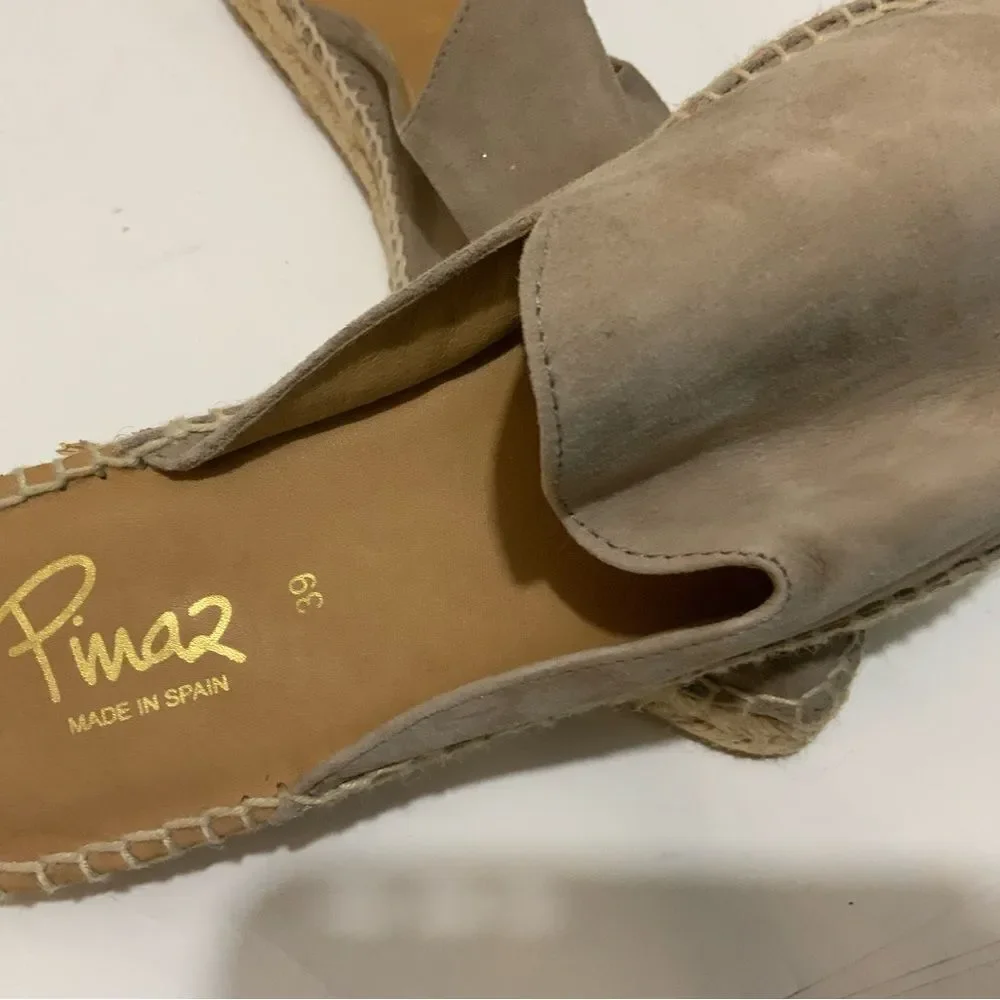 Pimaz Tan  Espadrille Mules size 39